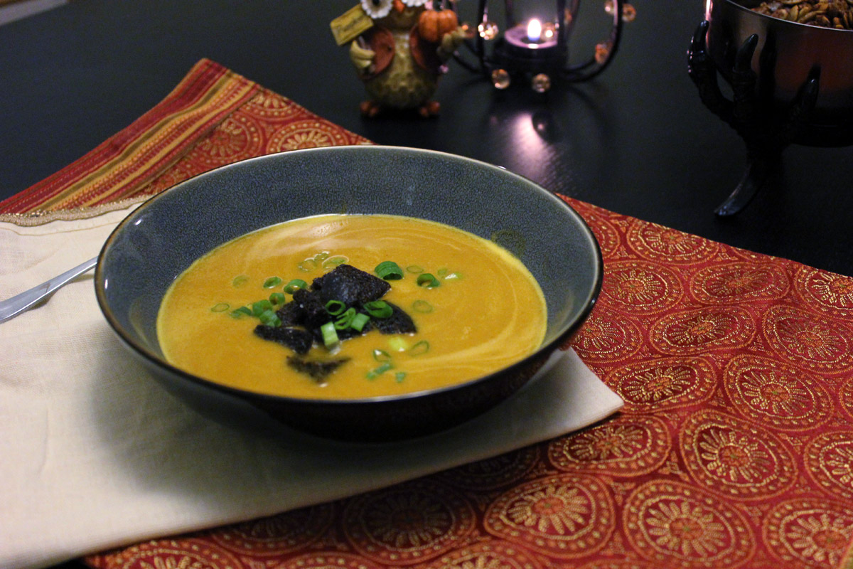 Pumpkin Cheese Soup