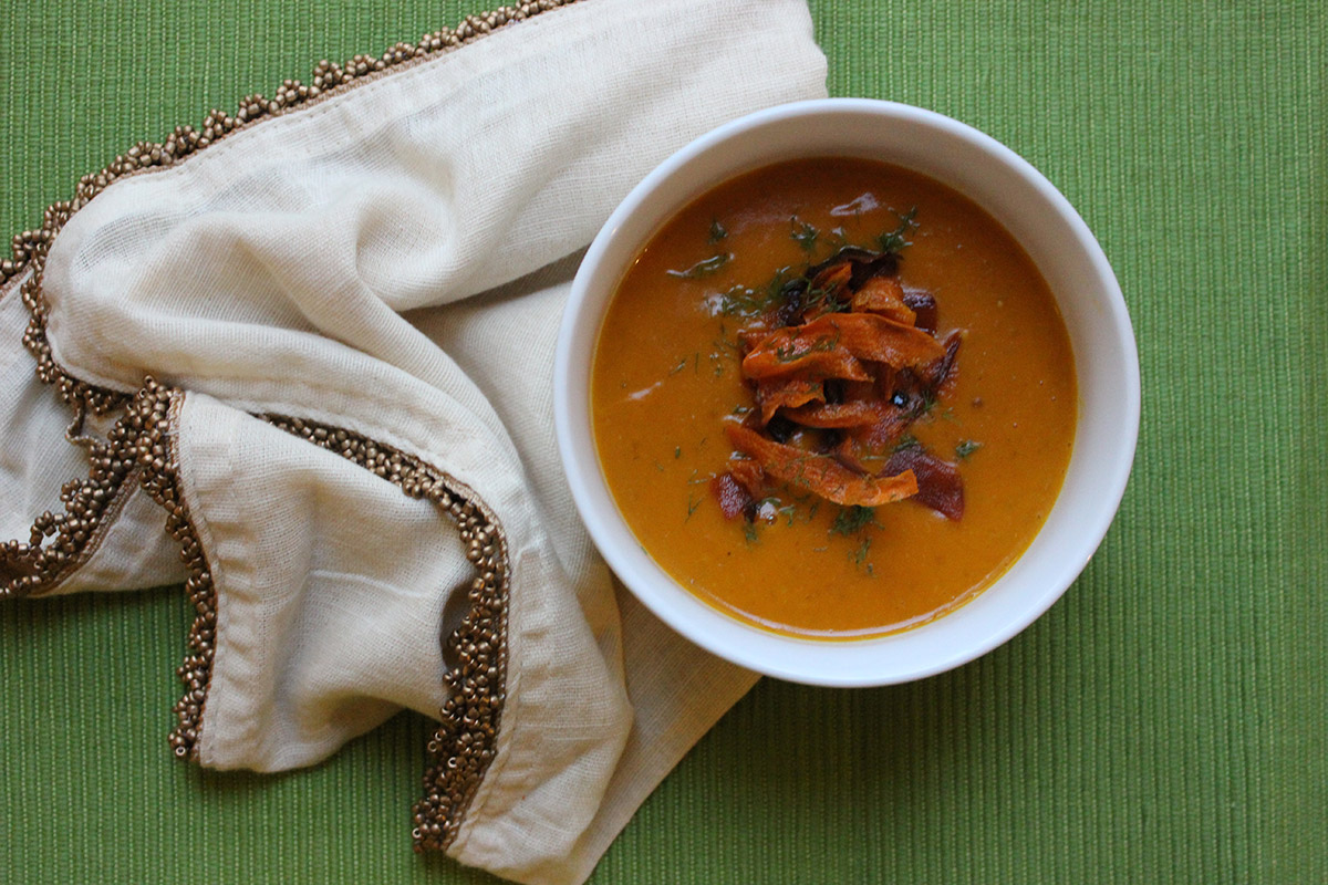 Spiced Carrot and Fennel Soup