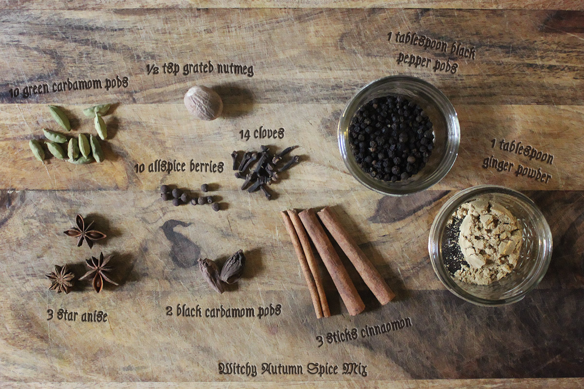 Witchy Autumn Spice Mix