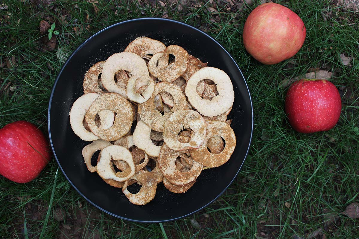 Kinako Apple Chips