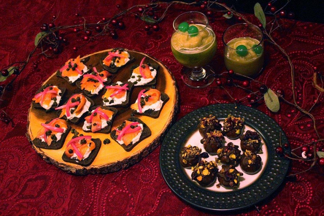 A Horror Cocktail Menu for the Creepiest Christmas Party