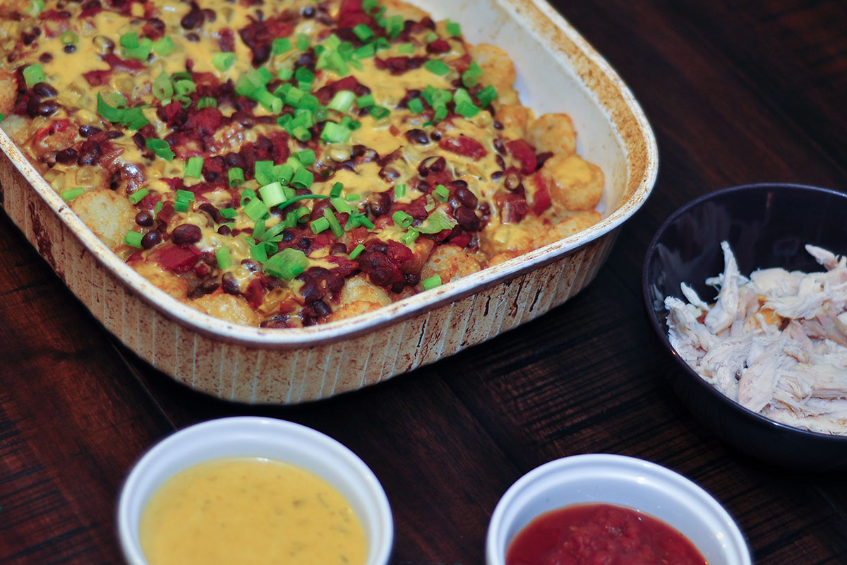 Northwoods Nachos with Badger Sauce